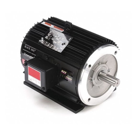 Marathon Vector Motor,5 HP,14.9 ft.-lb.,Ball 184THTY7726