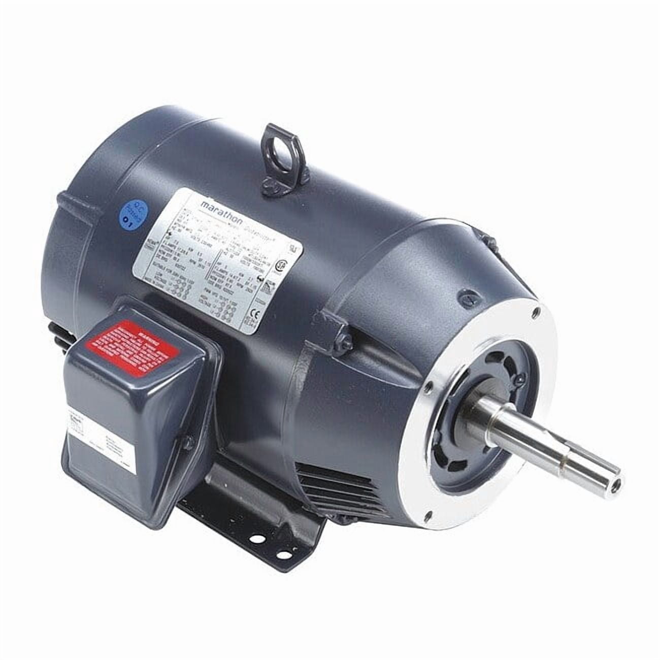 Close-Coupled Pump Motor,3-Ph,7-1/2 HP 184TTDBD6007