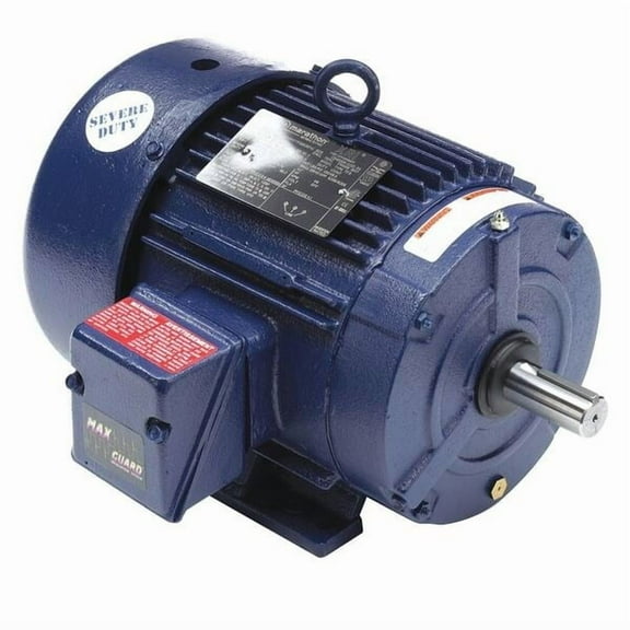 Marathon Motors Severe Duty Motor,5 HP,1,755 RPM,460V 184TTFCD6526