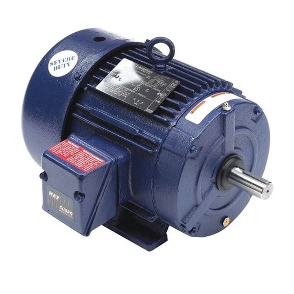 Marathon Motors Severe Duty Motor,5 HP,1,755 RPM,460V 184TTFCD6526