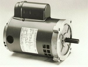 Marathon O210 56C Frame 56C34D2114 Open Drip Proof Oil Burner Motor, 1 Phase, Capacitor Start, Ball Bearing, 1/3 hp, 3600 rpm, 1 Speed, 115/208-230 VAC