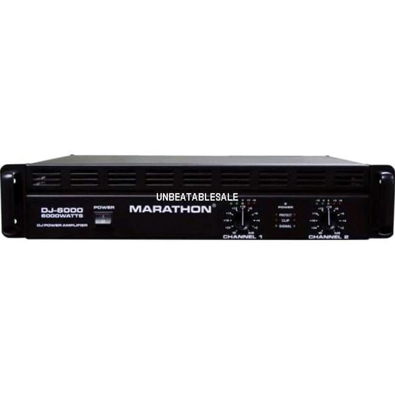 Marathon Professional Audio Control Power Amplifier, 700W per Channel ...