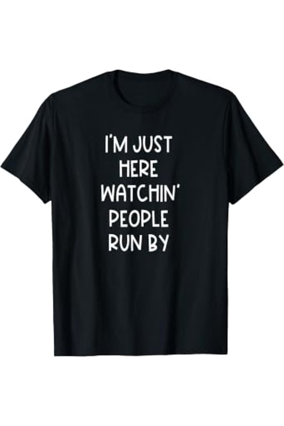 Marathon Spectator Saying Runner Support Cheering Crew T-Shirt