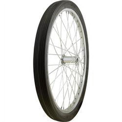 Marathon Tires 50848 Flat-Free Tire on Steel Spoke Rim - 0. 75 inch Bore, 24 x 2. 0 inch