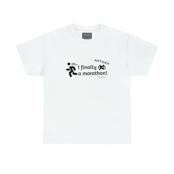 Marathon Unisex Heavy Cotton T-Shirt - TSmartArt @ Walmart