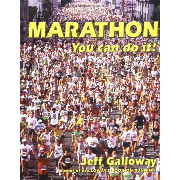 Marathon: You Can Do It! (Paperback) by Jeff Galloway