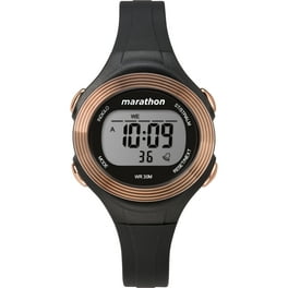 Marathon Sports Watch Women Round Digital Resin Water