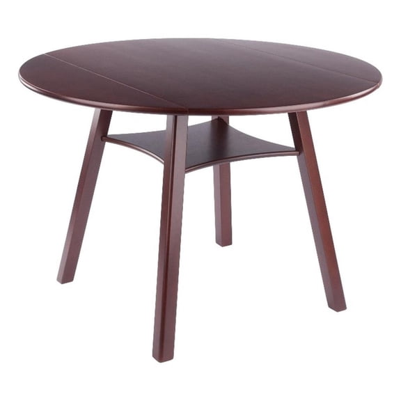 Marbelle Double Drop Leaf Dining Table Walnut