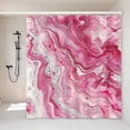thumbnail image 1 of Marble 4PCS Shower Curtain Set- Black and White Bathroom Sets Accessories with Non-slip Rug,Toilet Lid Cover,Bath Mat,12 Hooks-72x72in-Abstract Waterproof Curtains-Home Decor Adults Gifts, 1 of 7