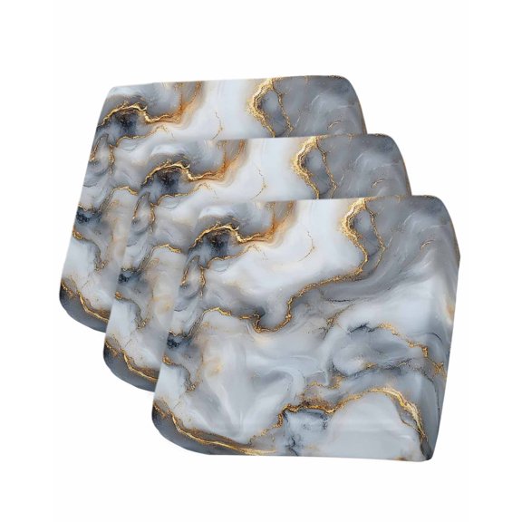Marble Abstract Sofa Couch Cushion Covers Washable, Removable Stretchable Sectional Couch Covers, Impressionist Minimalism Modern Slipcovers for L & T Shape Sofa Furniture Protector S Size 3 pcs