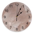thumbnail image 1 of Marble Agate Wall Clock Modern Design Home Decor Silent Wall Clock Living Room Decor Wall Clock（14 Inch）, 1 of 6