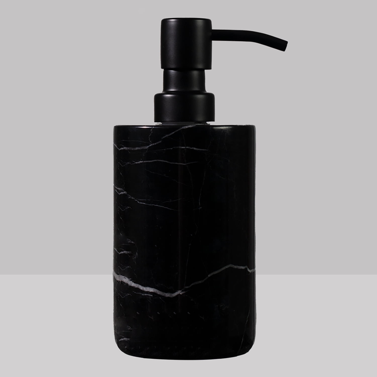 Marble Bath Accessories Marble Soap Pump,Black Marble Soap Pump, Black ...