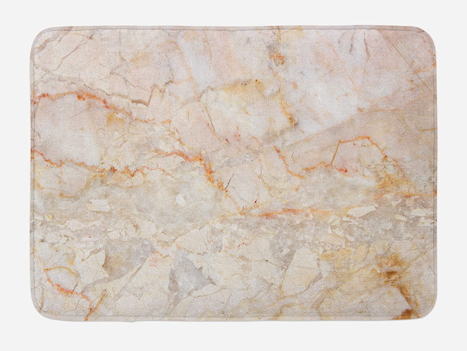 Marble Bath Mat, Mine Pattern Design Natural Fractures Realistic ...