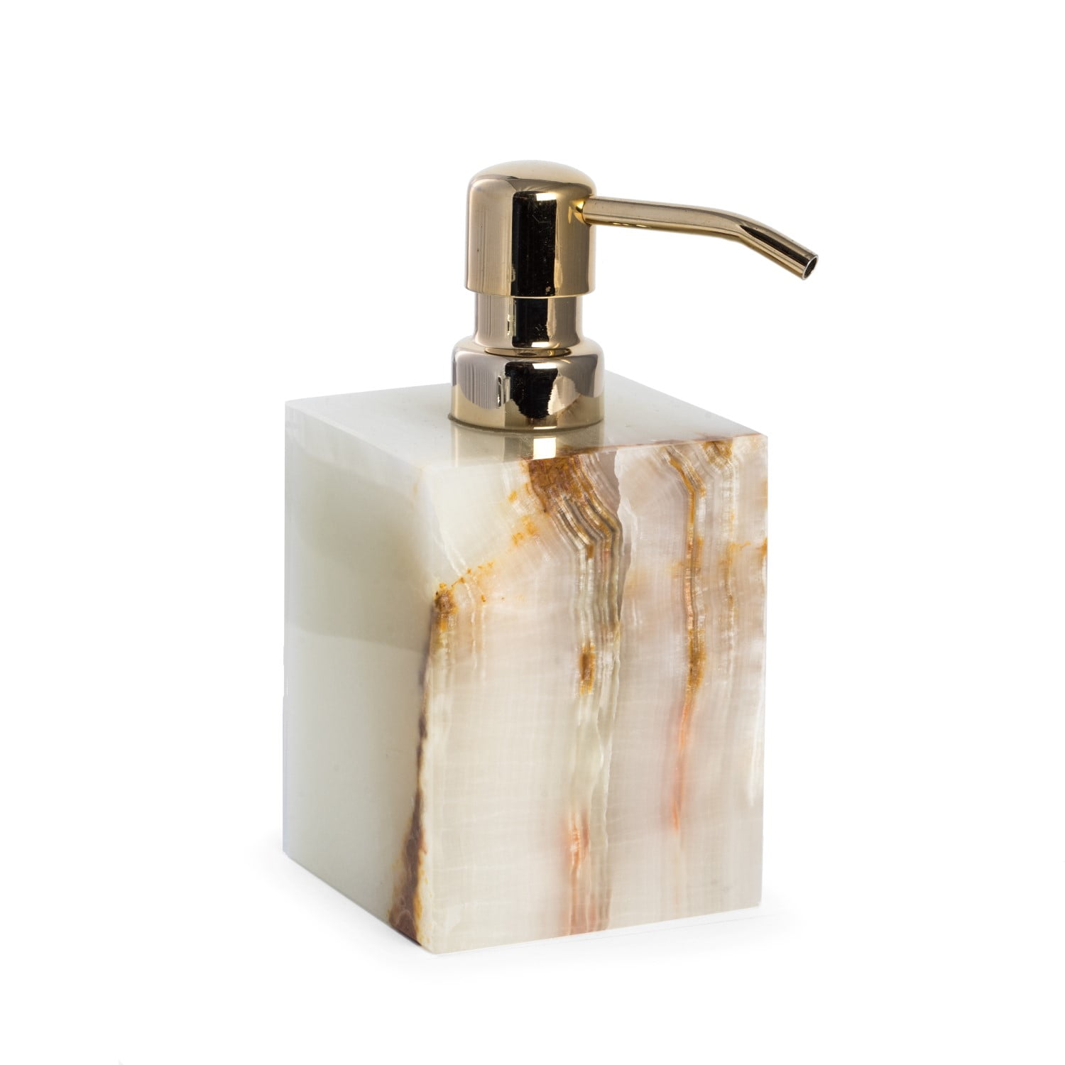 Marble Bath Soap Dispenser in Green Onyx - Walmart.com