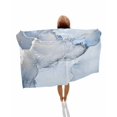 thumbnail image 1 of Marble Blue Beach Towels Oversized Super Absorbent, Modern Abstract Ink Painting Luxury Lightweight Bath Towel Quick Dry Sets For Bathroom/Pool/Rv Camping/Beach Play/Gym Room/Picnic 35"x70", 1 of 8