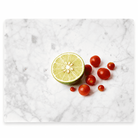 Marble Board White 16*12 Food Preparation