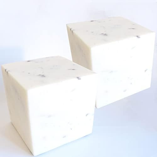 Marble Bookends Handcrafted Heavy Marble Cube Square Bookshelf Decor Set of 2 Decorative Bookends Book Stoppers with Non-Skid Bottom Solid Home Kitchen Office Shelves$$Home Decor, Kitchen, & Other