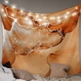 thumbnail image 1 of Marble Burnt Orange Small Tapestry for Bedroom Wall Hanging Tapestry,Modern Abstract Ink Painting Luxury Ceiling Backdrop Tapestries Poster Blanket Wall Decor for Teens Room Living Room 23" x 28", 1 of 8
