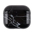 thumbnail image 1 of Marble Case for Apple Airpods 2nd Gen / 1st Generation , Stylish Luxury Case Dustproof Anti-Scratch Drop Protection Bumper Rugged Earbuds Case Cover for AirPods 1 2,Black Marble, 1 of 8