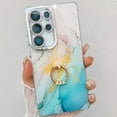 thumbnail image 1 of Marble Case for Samsung Galaxy S24+, Galaxy S24 Plus Case for Girls Women, Slim Fit with Glitter Ring Holder Kickstand Bumper Soft TPU Shockproof Anti-Scratch Case Cover, 1 of 7