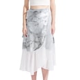 thumbnail image 1 of Marble Chiffon Summer Beach Dress for Women with Polyester Straps, 1 of 6