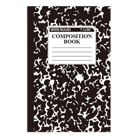 Marble Composition Notebook,Black And White Composition Notebook,Composition Notebook Wide Ruled,Composition Notebook College Ruled,Composition Notebook Black And White,30 Sheets,60 Pages
