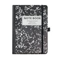 thumbnail image 1 of Marble Composition Notebook,Premium A5 Marble Journal, 192 Wide Ruled Pages, 120gsm Thick Paper, Elastic Band Closure, Lined Hardcover Notebook for Writing & Notes, 1 of 7