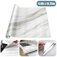 thumbnail image 1 of Marble Contact Paper Self Adhesive Peel & Stick Wallpaper PVC Kitchen Countertop, 1 of 1