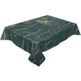 thumbnail image 1 of Marble Crack Pattern Black And White Wedding Table Cloth Waterproof Oilproof Dining Table Cover Kitchen Home Decor Tablecloth, 1 of 7