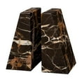 thumbnail image 1 of Marble Crafter BE20-BG Zeus Bookends, Black & Gold Marble, 1 of 2