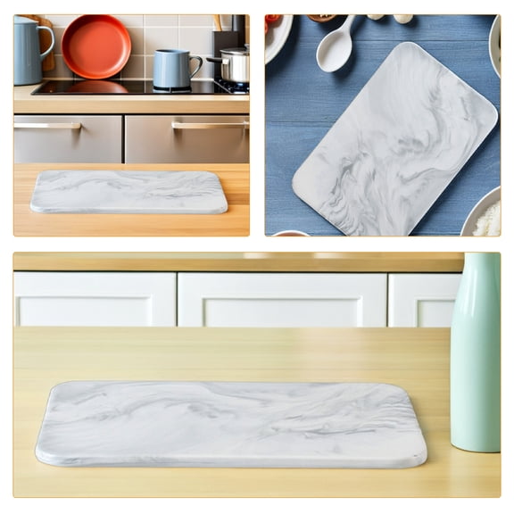 RENACLIPY Kitchen Tool Storage Holder Ceramic Chopping Board Meat Defrosting Multi Color 10.36.30.4in