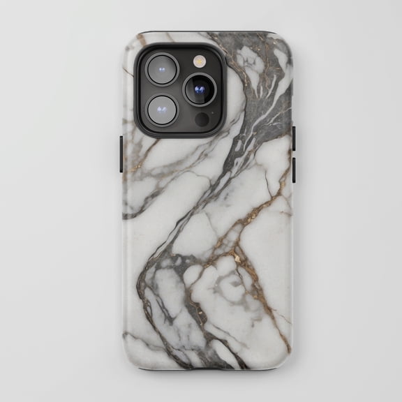 Marble Design for All iPhone Series Tough Phone Case