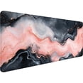 thumbnail image 1 of Marble Desk Pad Mouse Pad Abstract Fluid Pink and Black XL Mouse Pad Large Mousepad Extended Laptop Keyboard Mat Gaming Desk Pad Mouse Mat 31.5"x11.8" Office Computer Keyboard Laptop Home, 1 of 6