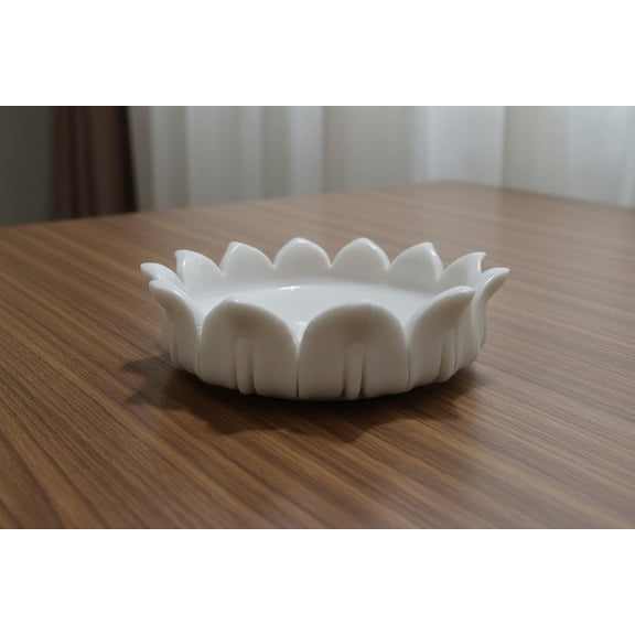 Marble Flower Urli Bowl 6 Inch Decorative Centerpiece