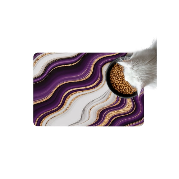Marble Fluid Texture Doormat Non Slip Diatomaceous Earth Door Mat Absorbent Quick Dry Soft Washable Entrance Rug for Bathroom Laundry Room 16"x24"