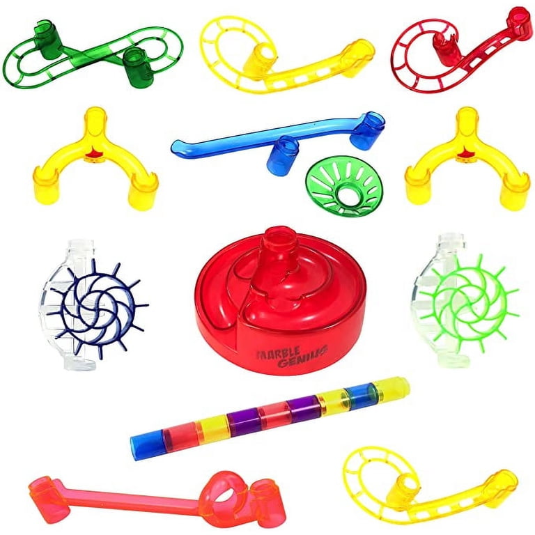 Marble Genius Marble Run Booster Set - 20 Pieces Total (Marbles