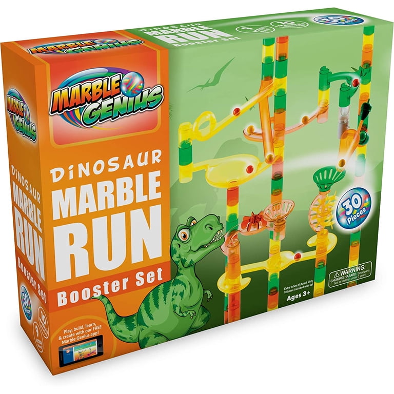 Marble Genius Marble Run Booster Set - 30 Pieces Total (10 Action