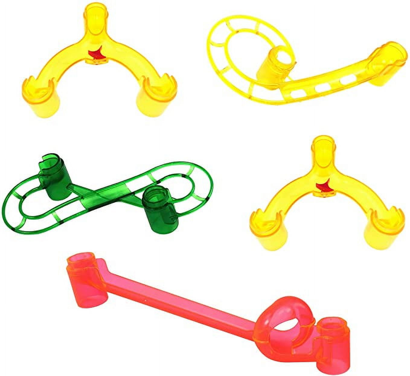 Marble Genius Physics Fun! Marble Run Accessory AddOn Set (5 pcs