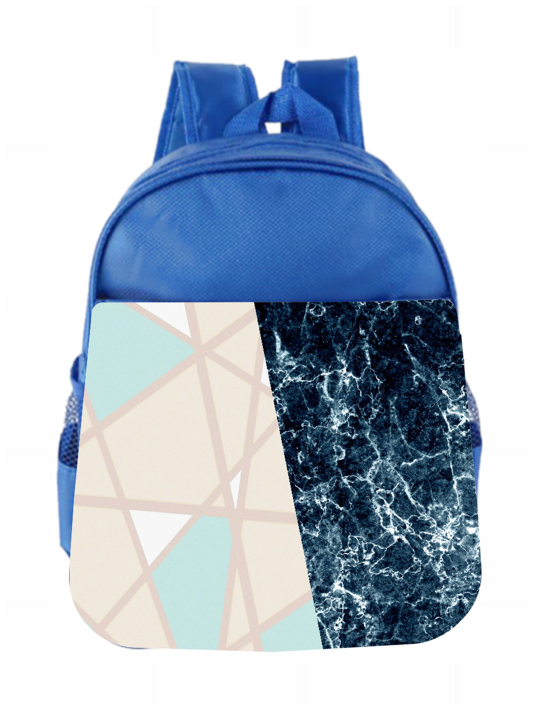 Marble Geometric Colorblock Kids Backpack Toddler - image 1 of 4