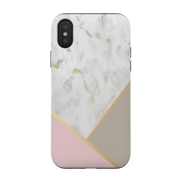 Marble Geometry 1 Tough Case for iPhone XS & X