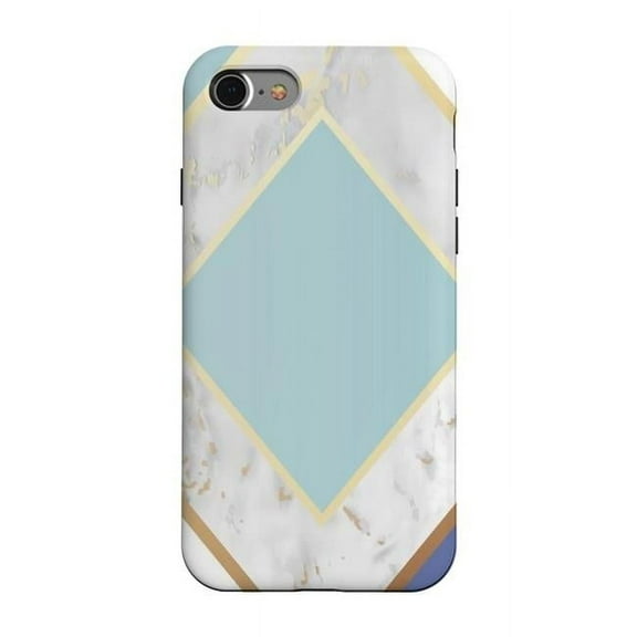 Marble Geometry 4 Tough Case for iPhone 8 & 7