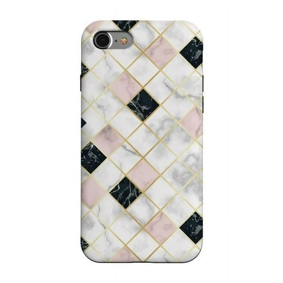 Marble Geometry III Tough Case for iPhone 8 & 7