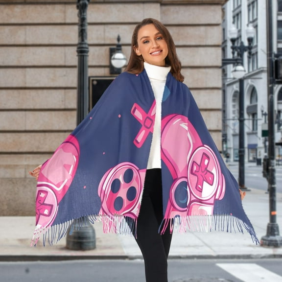 Marble Gold Winter Scarf for Women Fashion Warm Long Soft Blanket Scarves Gifts