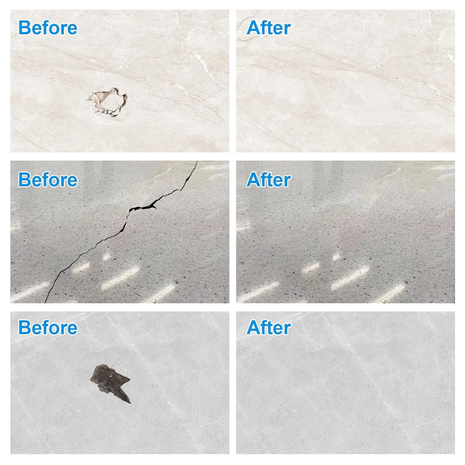 Marble and Granite Repair kit, Quartz Countertop Repair Kit for Chip