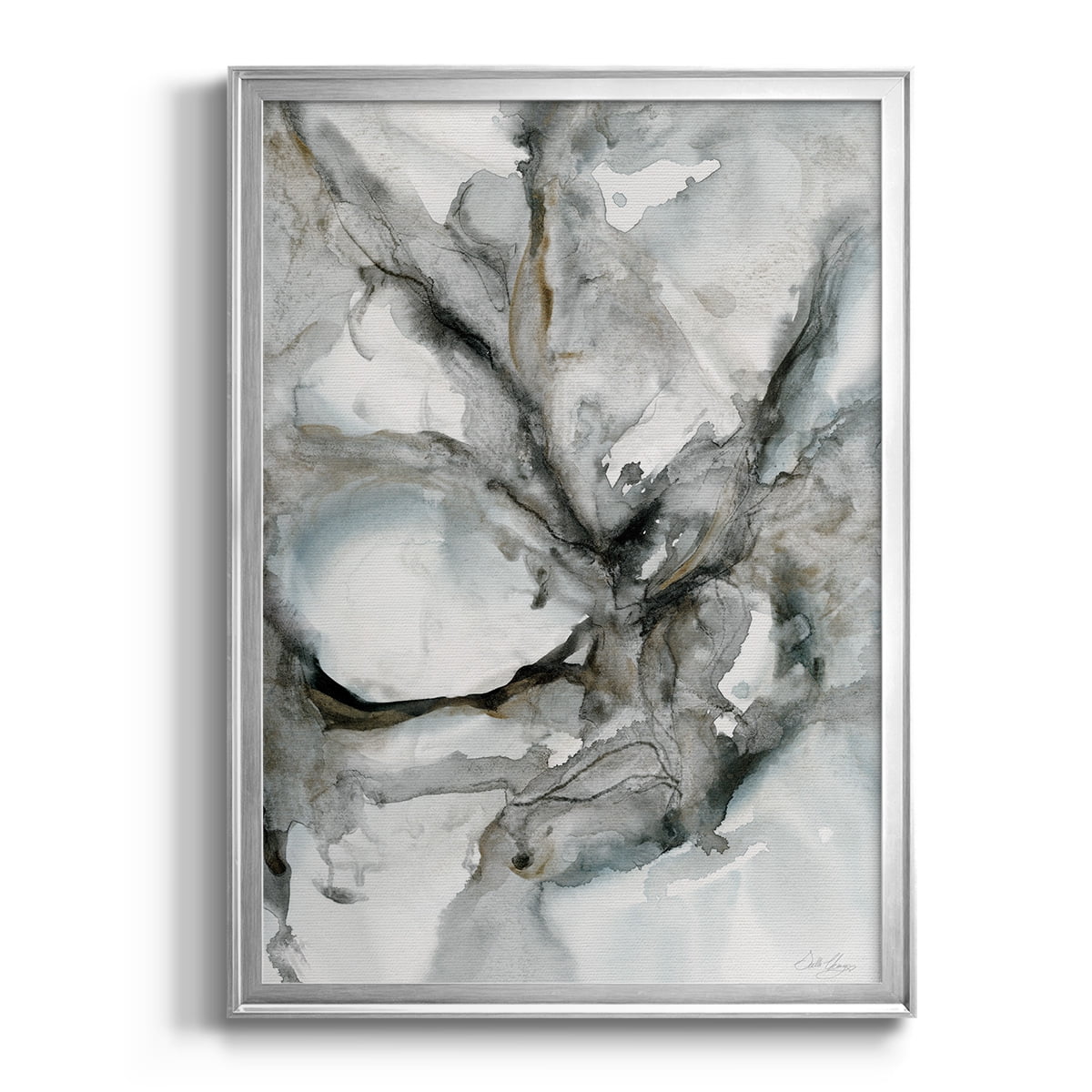 Marble Harmony Premium Framed Print - Ready to Hang