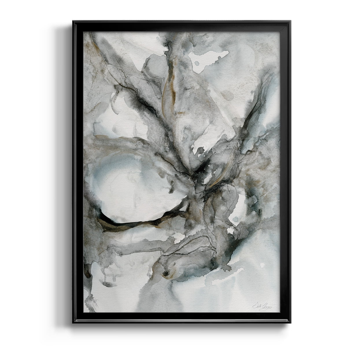 Marble Harmony Premium Framed Print - Ready to Hang