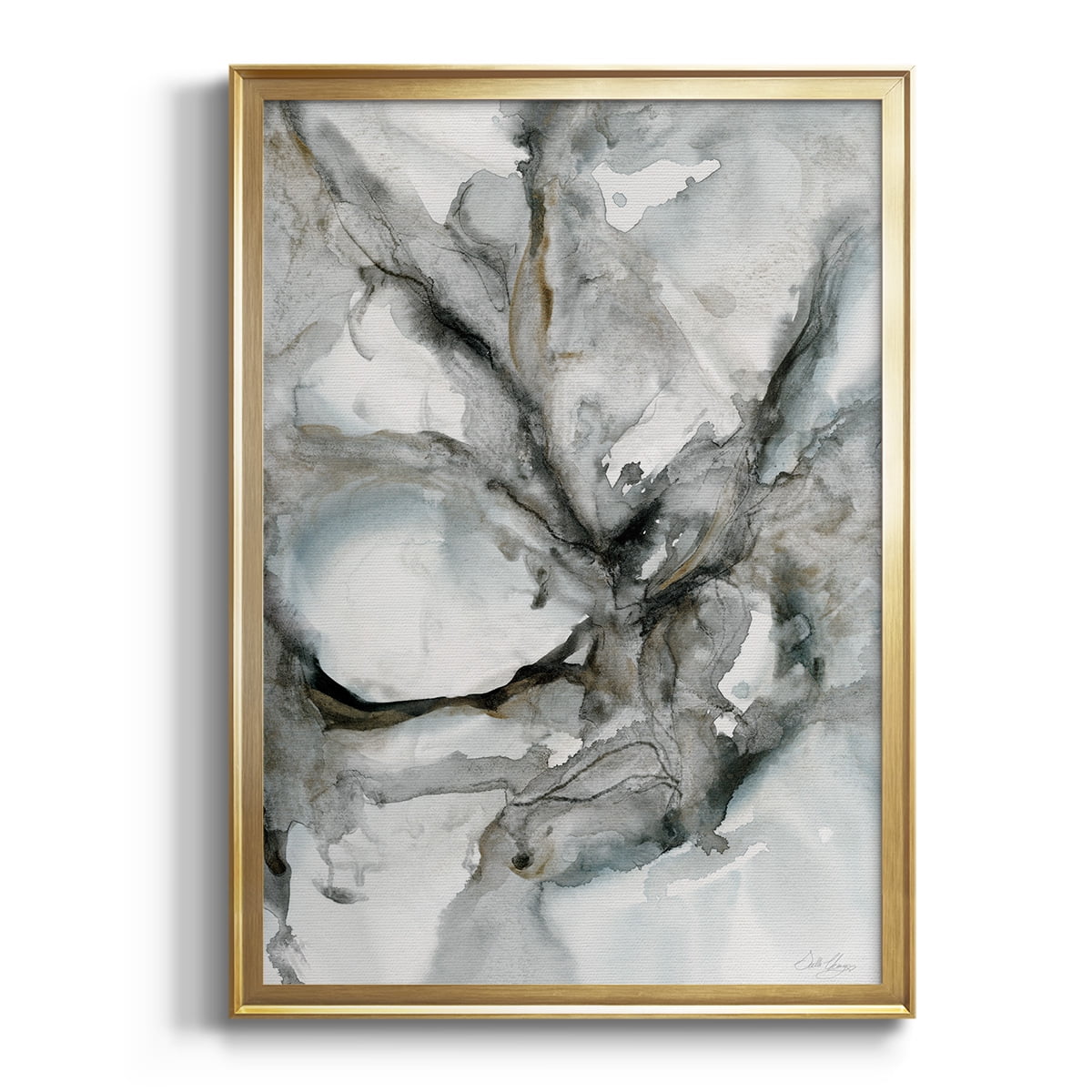 Marble Harmony Premium Framed Print - Ready to Hang