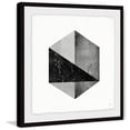 thumbnail image 1 of Marble Hexagon Framed Painting Art Print, 1 of 6
