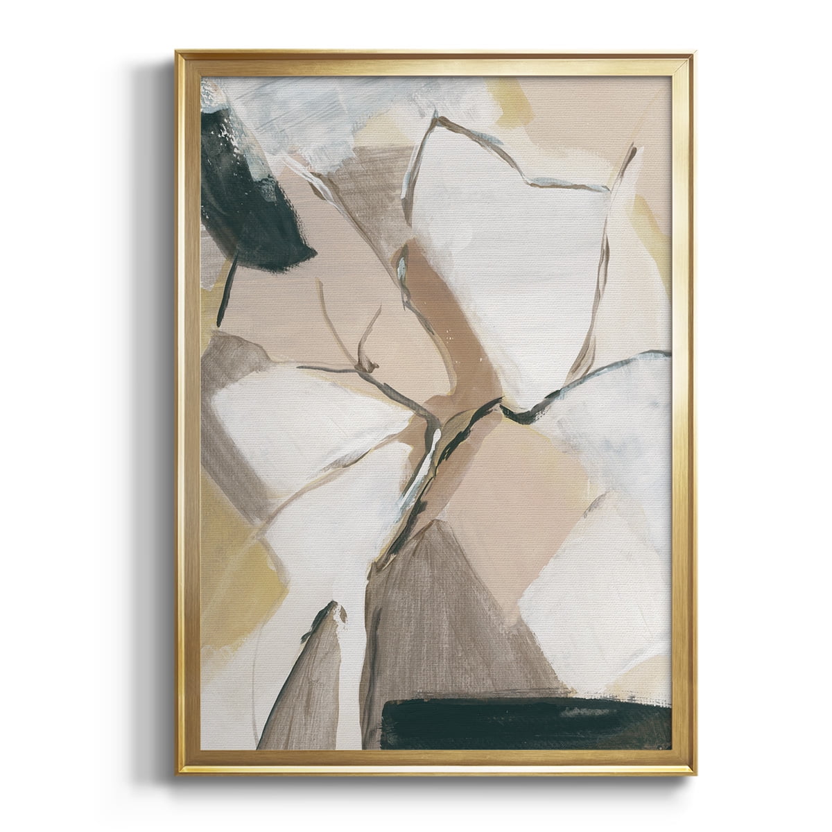 Marble Lines I Premium Framed Print - Ready to Hang