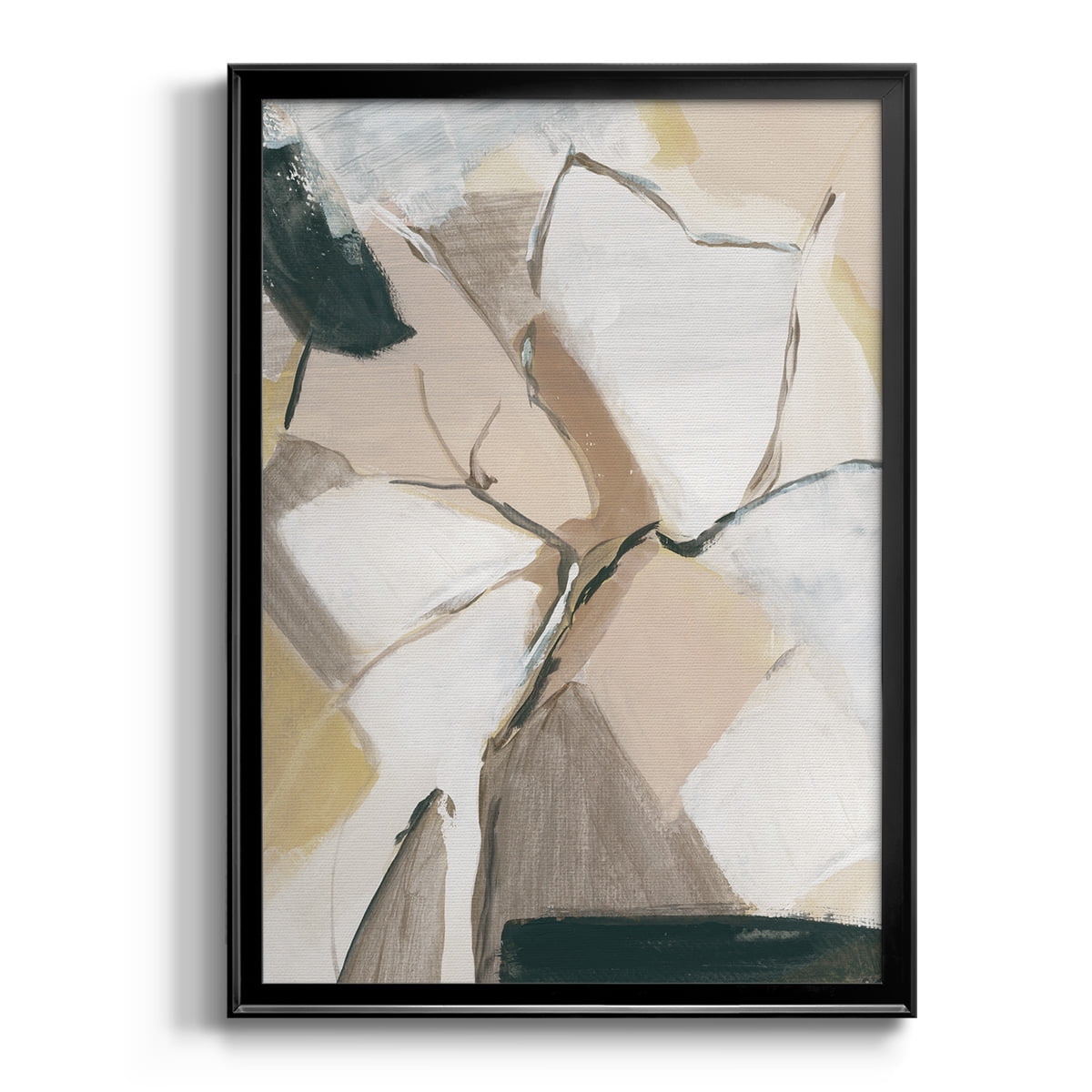 Marble Lines I Premium Framed Print - Ready to Hang